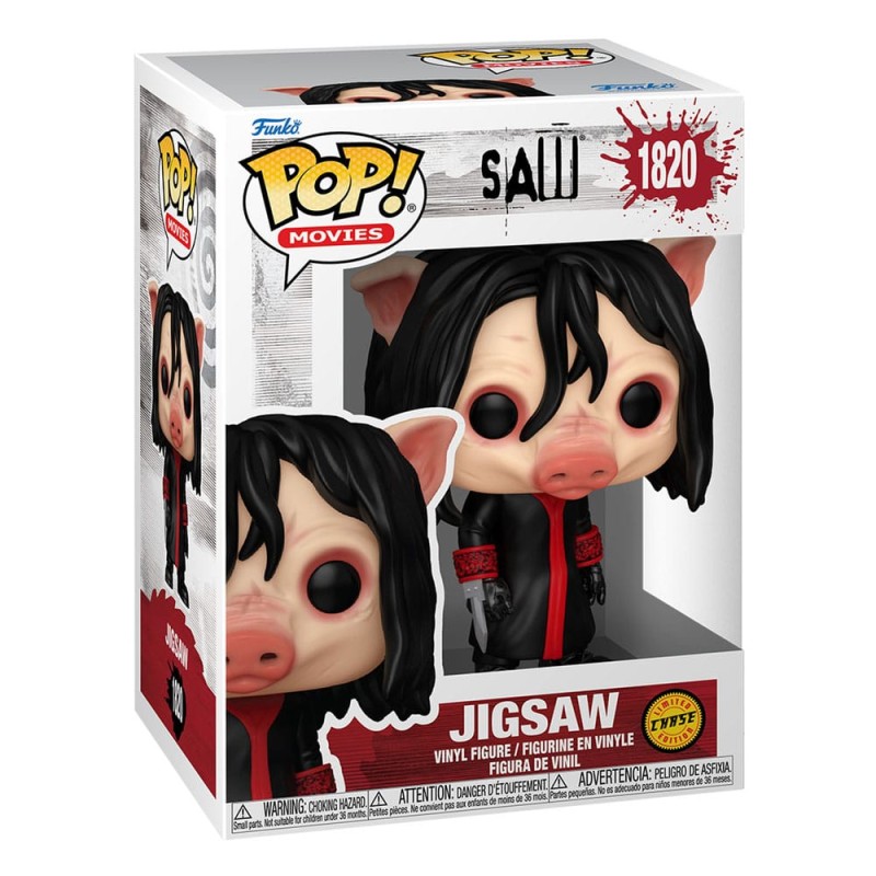 Saw assortiment POP! Movies Vinyl figurine Jigsaw with Chase 9 cm (6) | 0889698806923