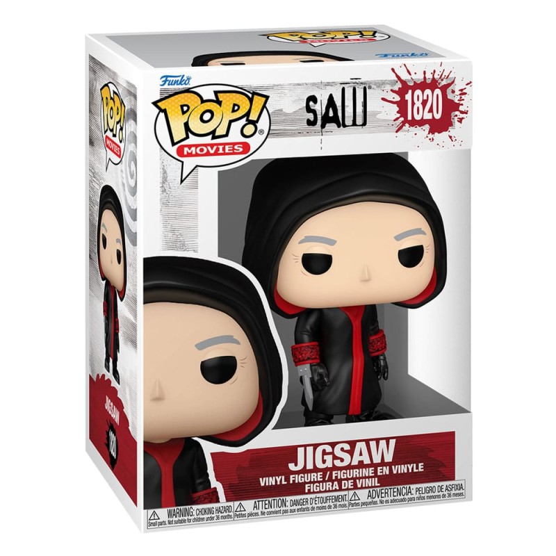 Saw assortiment POP! Movies Vinyl figurine Jigsaw with Chase 9 cm (6) | 0889698806923