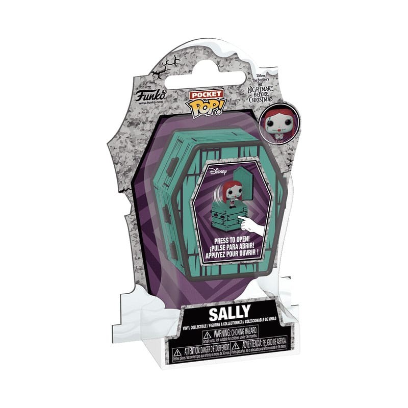The Nightmare Before Christmas Coffin Pocket POP! Vinyl Figure Sally Sewing 6 cm | 0889698808842
