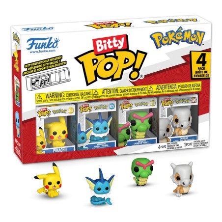 Pokémon Bitty POP! Vinyl Figure 4-Pack Series 1 2 cm | 0889698811323