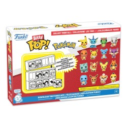 Pokémon Bitty POP! Vinyl Figure 4-Pack Series 1 2 cm | 0889698811323