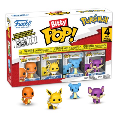 Pokémon Bitty POP! Vinyl Figure 4-Pack Series 2 2 cm | 0889698811330