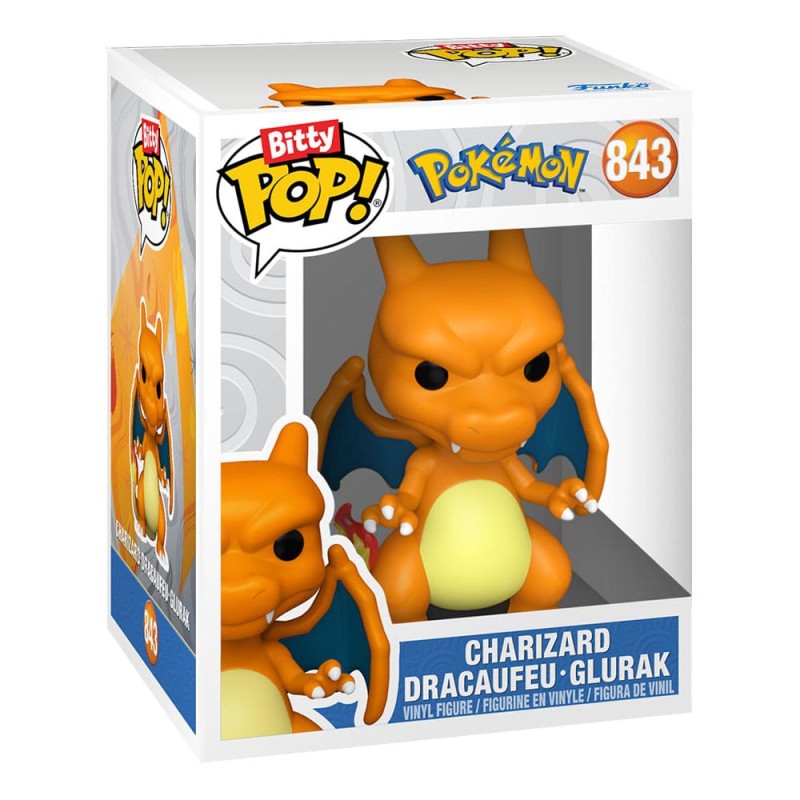 Pokémon pack 4 figurines Bitty POP! Vinyl Series 3 2 cm | 0889698811347