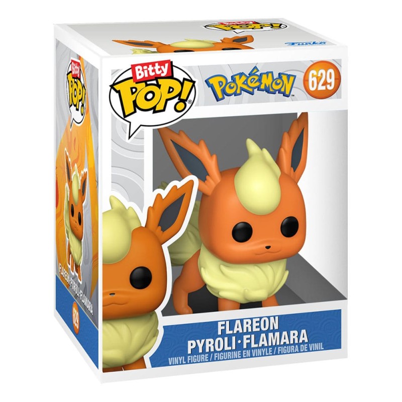Pokémon pack 4 figurines Bitty POP! Vinyl Series 3 2 cm | 0889698811347
