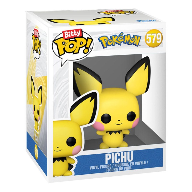 Pokémon pack 4 figurines Bitty POP! Vinyl Series 3 2 cm | 0889698811347