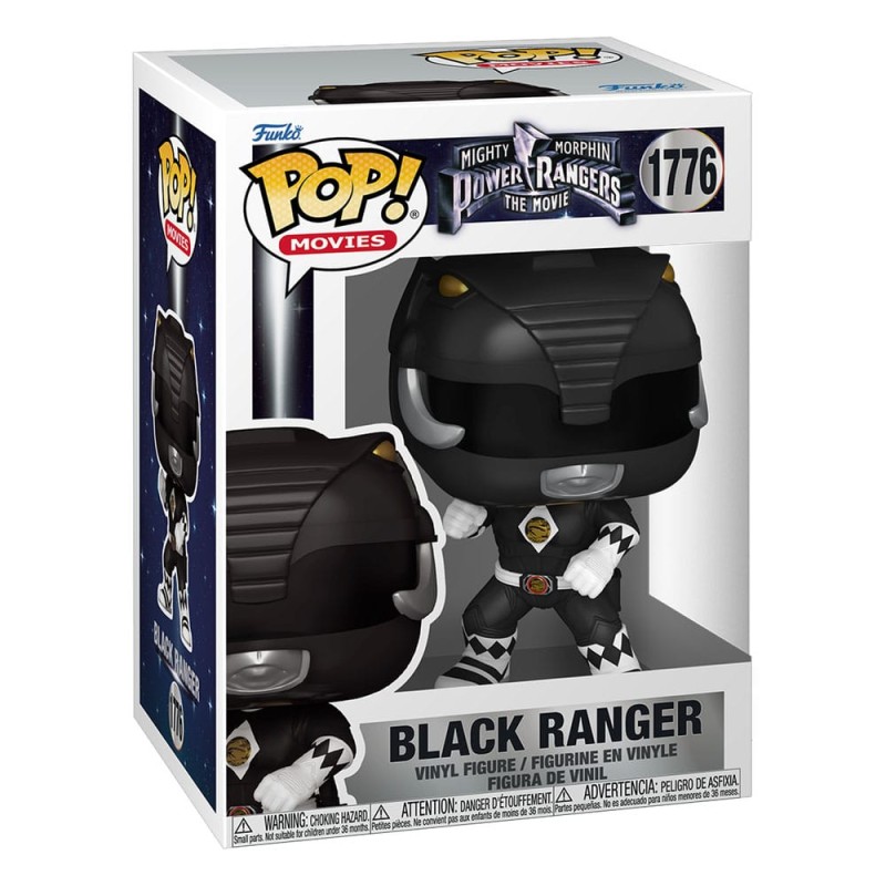 Mighty Morphin Power Rangers: The Movie POP! Movies Vinyl Figures Black Ranger 9 cm | 0889698811934
