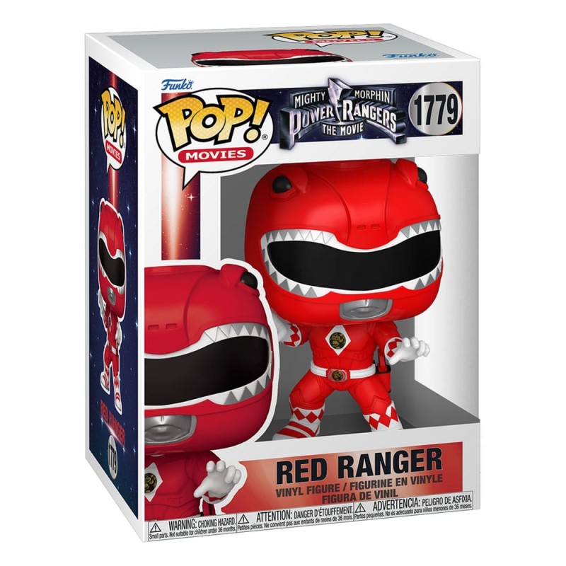 Mighty Morphin Power Rangers: The Movie POP! Movies Vinyl Figures Red Ranger 9 cm | 0889698811972