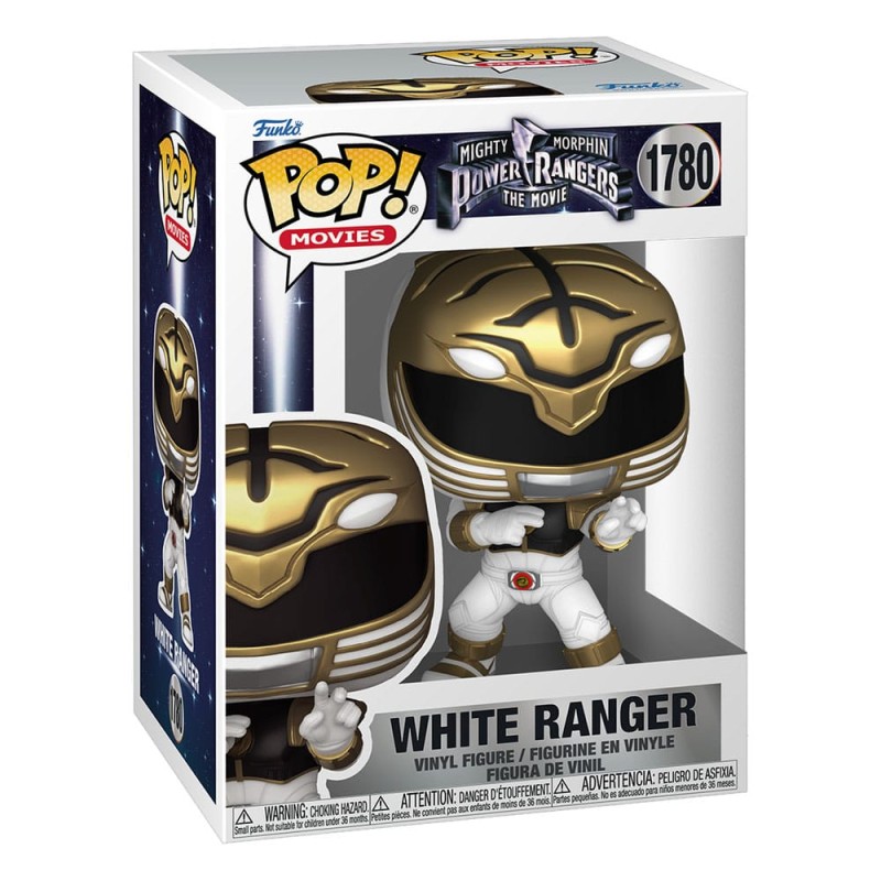 Mighty Morphin Power Rangers: The Movie POP! Movies Vinyl Figures White Ranger 9 cm | 0889698811989