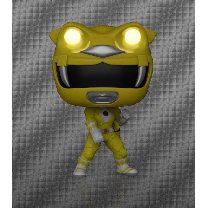 Mighty Morphin Power Rangers: The Movie POP! Movies Vinyl Figures Yellow Ranger (GITD) 9 cm | 0889698811996