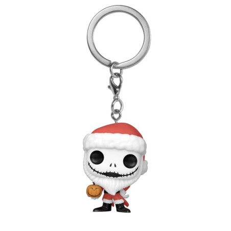 L´étrange Noël de Mr. Jack présentoir porte-clés Pocket POP! Vinyl Santa Jack w/Jackolantern 4 cm (12) | 0889698828222