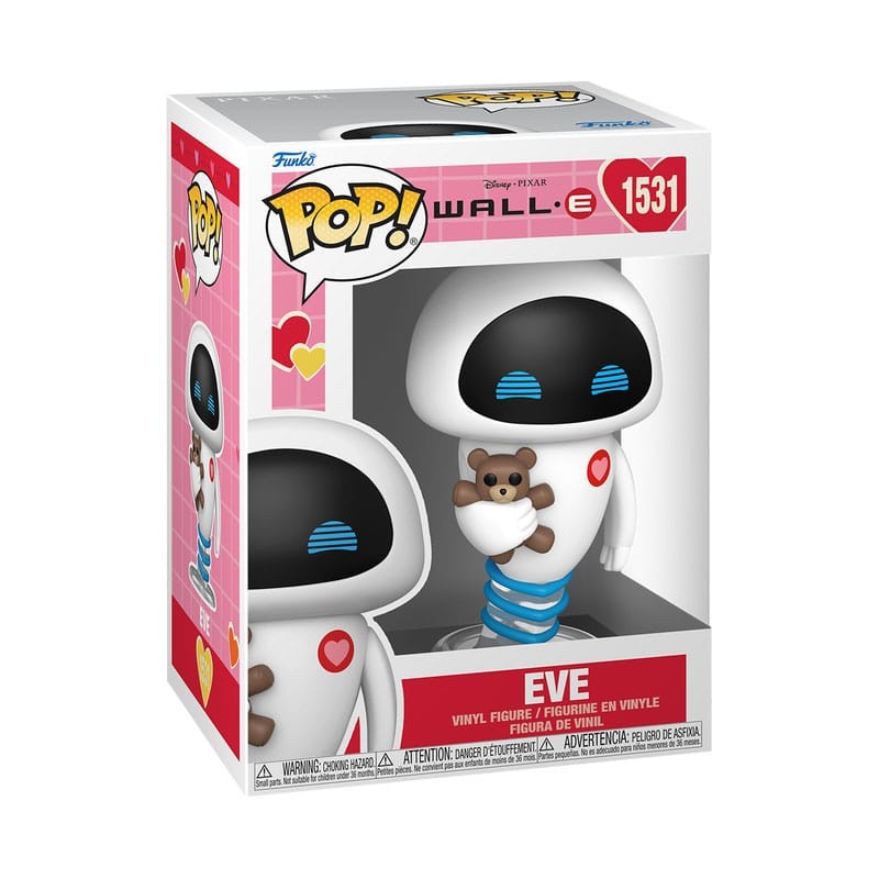 Wall-E Valentines POP! Disney Vinyl Figure Eve 9 cm | 0889698830942