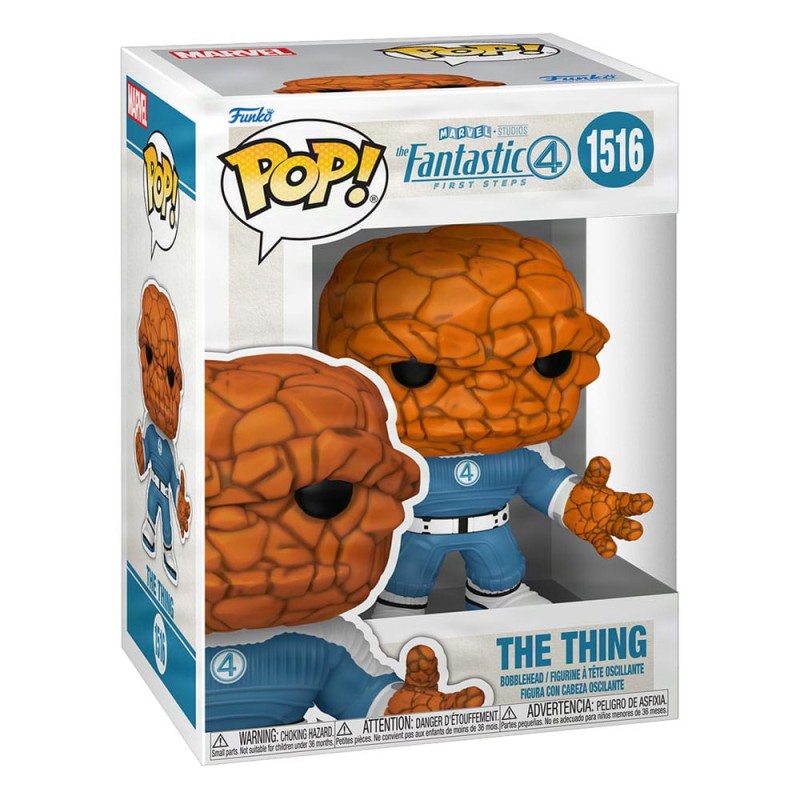 The Fantastic Four: First Steps POP! Marvel Vinyl Figure The Thing 9 cm | 0889698835855