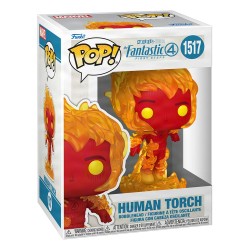 Les Quatre Fantastiques : Premiers pas POP! Marvel Vinyl figurine Human Torch 9 cm | 0889698835862