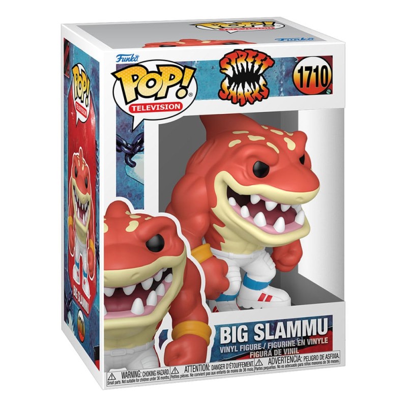 Street Sharks POP! Television Vinyl Figure Big Slammu 9 cm | 0889698838207