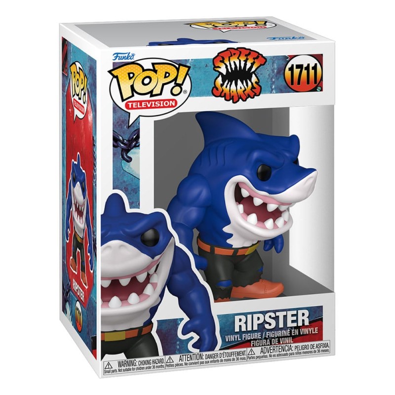 Street Sharks POP! Television Vinyl Figure Ripster 9 cm | 0889698838214