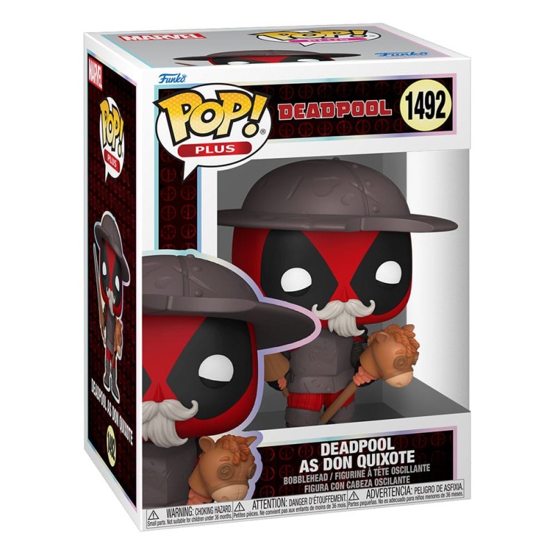 Marvel POP! Plus Vinyl Figure Deadpool as Don Quixote 9 cm | 0889698839853