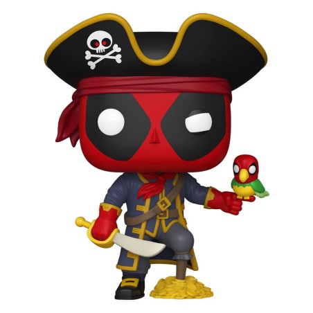 Marvel POP! Plus Vinyl Figure Deadpool as Long John Silver 9 cm | 0889698839860