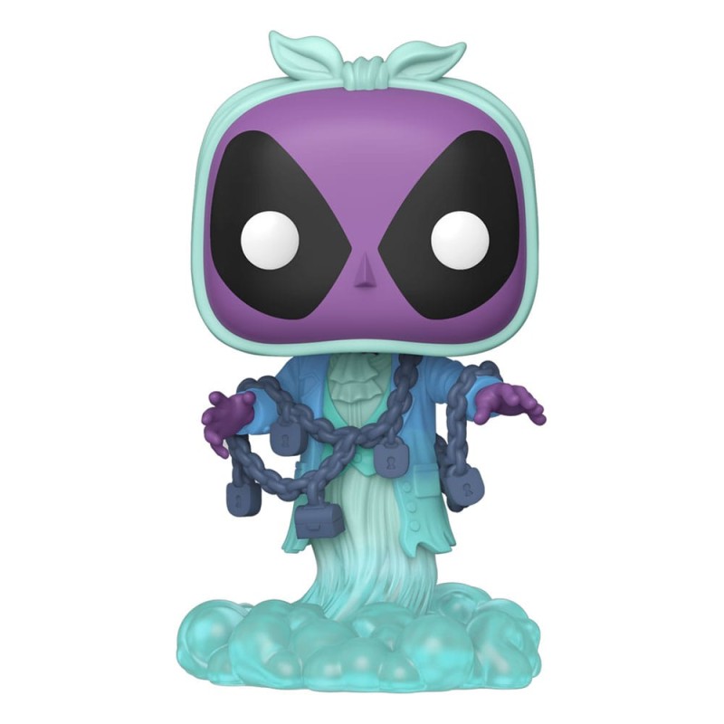 Marvel POP! Plus Vinyl Figure Deadpool as Jacob Marley 9 cm | 0889698839877