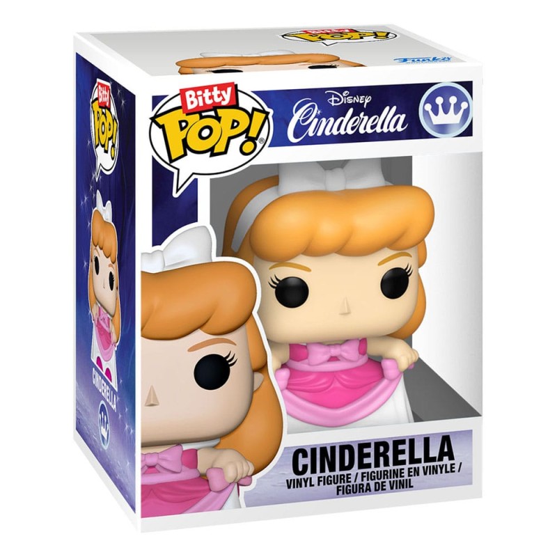 Disney Bitty POP! Display with 2 Vinyl Figures Cinderella's Castle | 0889698855112