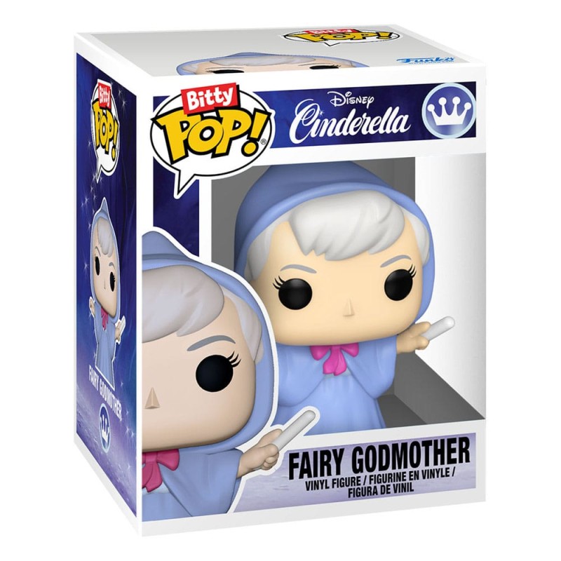 Disney Bitty POP! Display with 2 Vinyl Figures Cinderella's Castle | 0889698855112