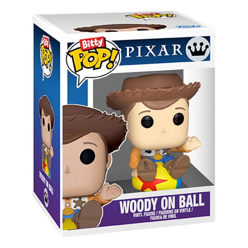 Pixar Bitty POP! Display with 2 Vinyl Figures Pixar Ball | 0889698855136