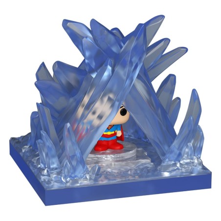 DC Comics Bitty POP! Towns Vinyl Figure Superman and the Fortress of Solitude | 0889698855143