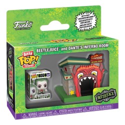 Beetlejuice Bitty POP! Towns Vinyl figurine Beetlejuice and Dante's Inferno Room | 0889698855174