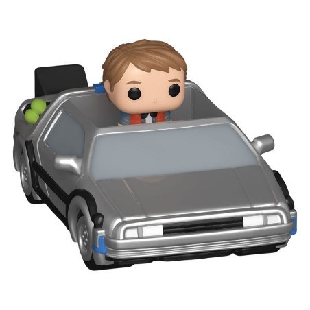 Back to the Future Bitty POP! Rides Vinyl Figure Marty McFly and Time Machine | 0889698855211