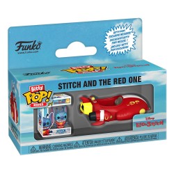 Lilo & Stitch Bitty POP! Rides Vinyl Figure Stitch and The Red One | 0889698855228