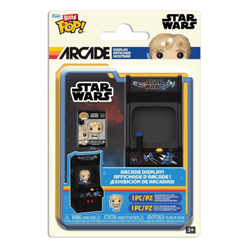 Star Wars Bitty POP! Arcade Vinyl Figure Luke Skywalker (8-bit) | 0889698855457