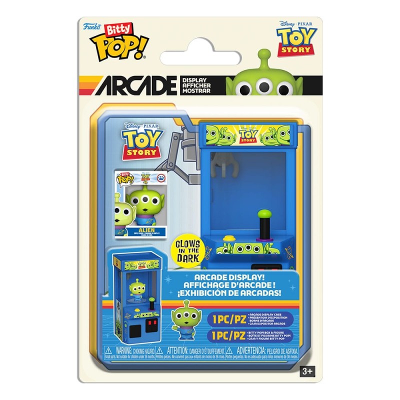 Toy Story 4 Bitty POP! Arcade Vinyl Figure Alien (Glow) | 0889698855464