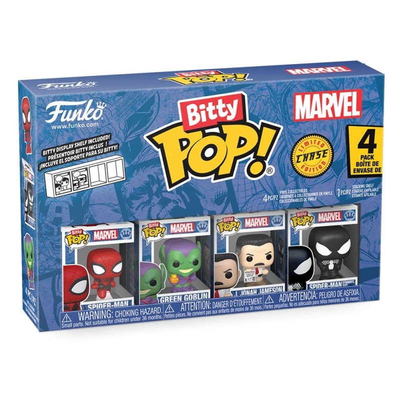 Spider-Man Bitty POP! Vinyl Figure 4-Pack Series 1 2 cm | 0889698857017