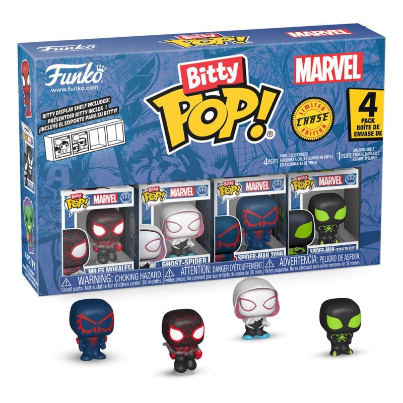 Spider-Man Bitty POP! Vinyl Figure 4-Pack Series 2 2 cm | 0889698857024