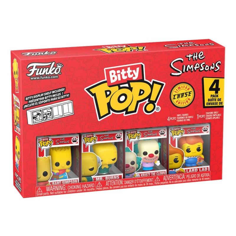 The Simpsons Bitty POP! Vinyl Figure 4-Pack Series 1 2 cm | 0889698857079