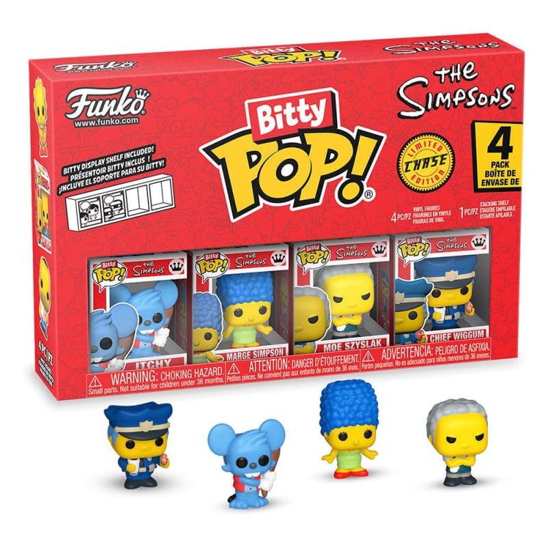 The Simpsons Bitty POP! Vinyl Figure 4-Pack Series 2 2 cm | 0889698857086