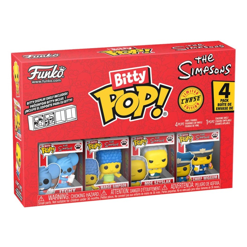 The Simpsons Bitty POP! Vinyl Figure 4-Pack Series 2 2 cm | 0889698857086