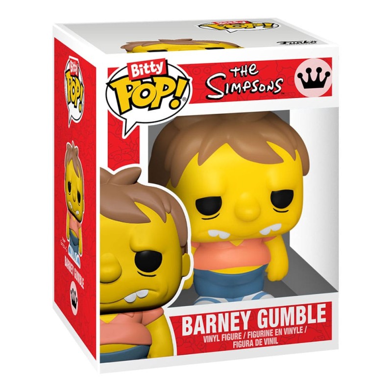 Les Simpson pack 4 figurines Bitty POP! Vinyl Series 3 2 cm | 0889698857093