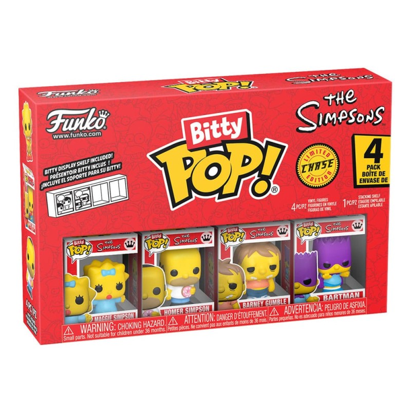 The Simpsons Bitty POP! Vinyl Figure 4-Pack Series 3 2 cm | 0889698857093