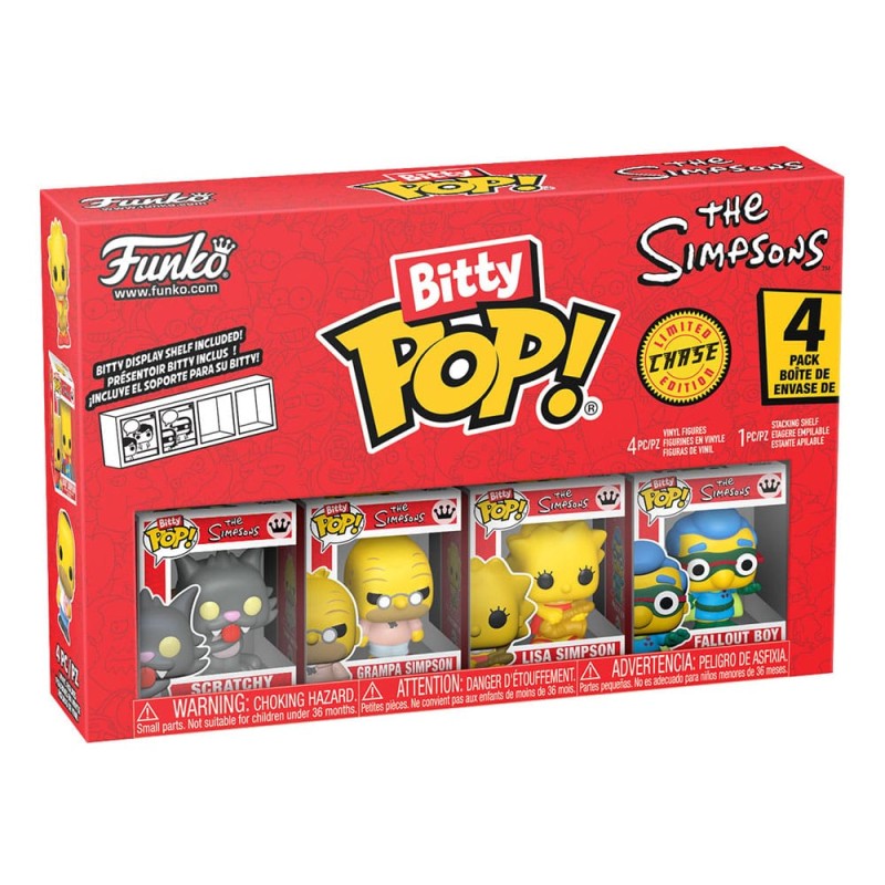 The Simpsons Bitty POP! Vinyl Figure 4-Pack Series 4 2 cm | 0889698857109