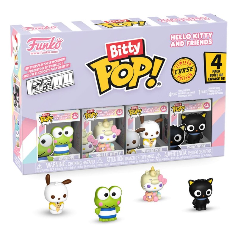 Hello Kitty and Friends Bitty POP! Vinyl Figure 4-Pack Series 2 2 cm | 0889698857147