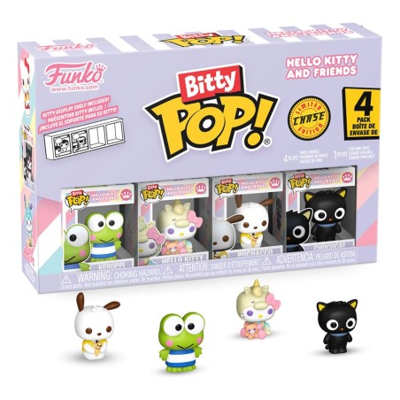 Hello Kitty and Friends Bitty POP! Vinyl Figure 4-Pack Series 2 2 cm | 0889698857147