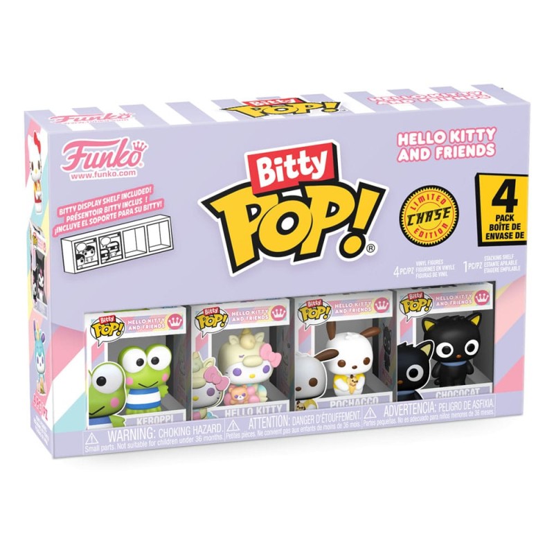 Hello Kitty and Friends Bitty POP! Vinyl Figure 4-Pack Series 2 2 cm | 0889698857147