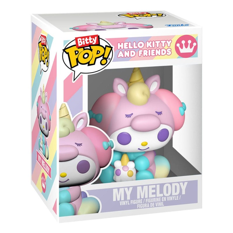 Hello Kitty and Friends Bitty POP! Vinyl Figure 4-Pack Series 3 2 cm | 0889698857154