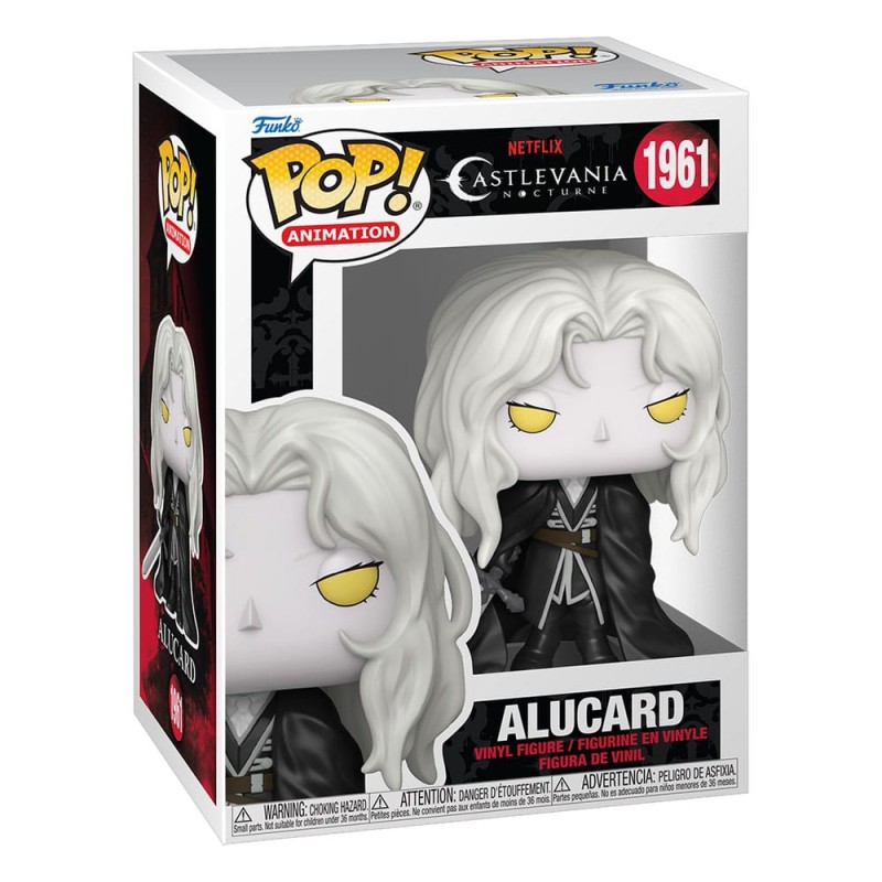 Castlevania Nocturne POP! Animation Vinyl figurine Alucard 9 cm | 0889698864756