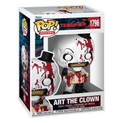 Terrifier 2 POP! Movies Vinyl Figure Art the Clown with Candy Filled Head 9 cm | 0889698865371