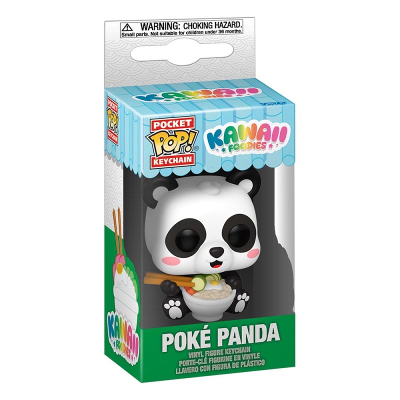 Kawaii Foodies Pocket POP! Vinyl Keychains 4 cm Poké Panda Display (12) | 0889698867276