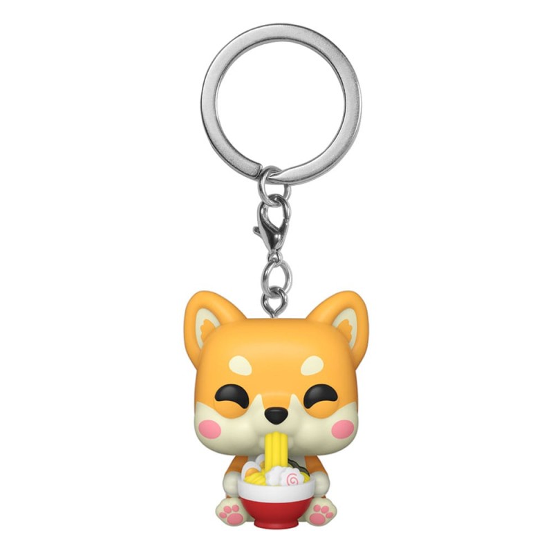 Kawaii Foodies Pocket POP! Vinyl Keychains 4 cm Ramen Shiba Display (12) | 0889698867283