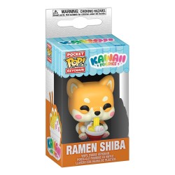 Kawaii Foodies Pocket POP! Vinyl Keychains 4 cm Ramen Shiba Display (12) | 0889698867283