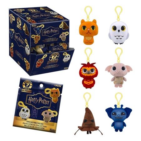 Harry Potter Mystery Minis Plush Keychains 5 cm Display (12) | 0889698867627