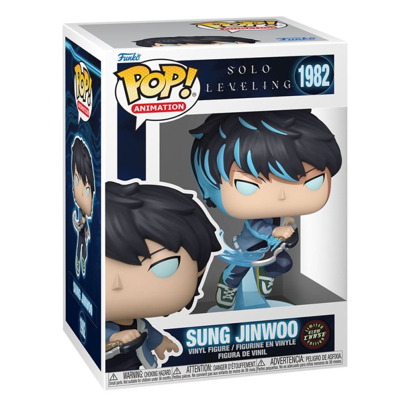 Solo Leveling POP! Animation Vinyl Figure Sung Jinwoo with Chase 9 cm Assortment (6) | 0889698868433